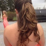Shear Artistry client with special occasion hairstyle in New Holland, PA